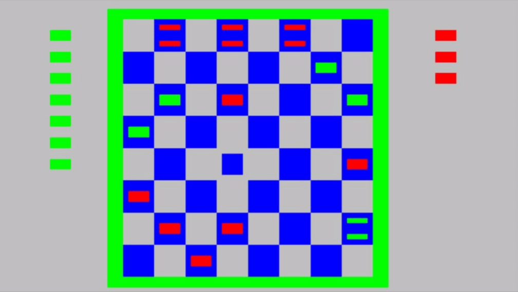 Videocart 28: Tetris screenshot 2 for Fairchild Channel F